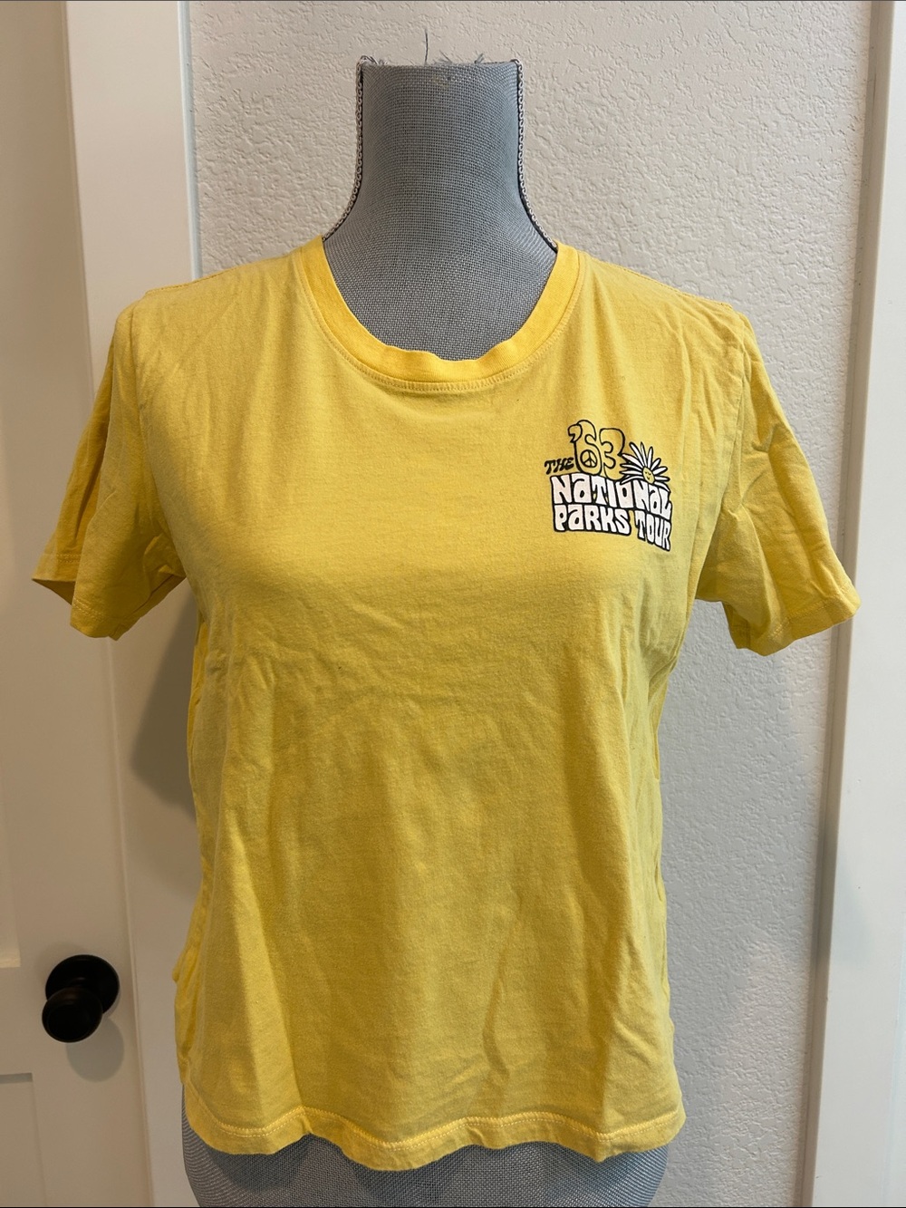 Parks Project Women's Yellow Short Sleeve Graphic Tee